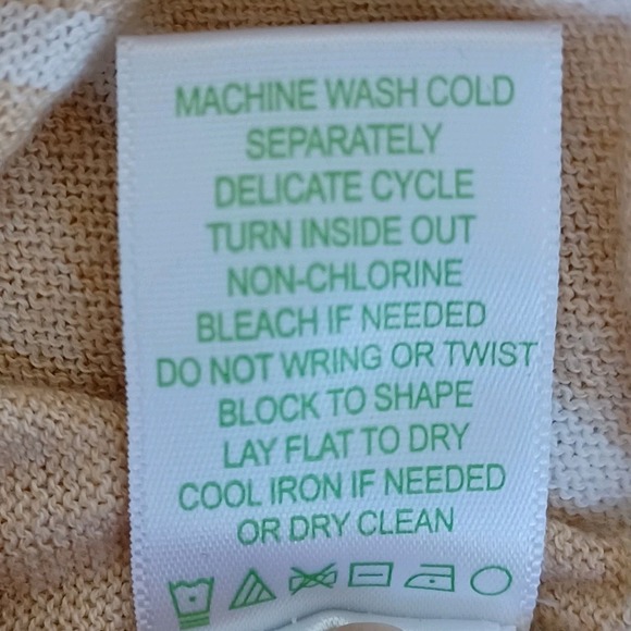 Lilly Pulitzer Striped Knit Sweater Pullover Top XS Pockets Tassel Detail - Picture 7 of 12